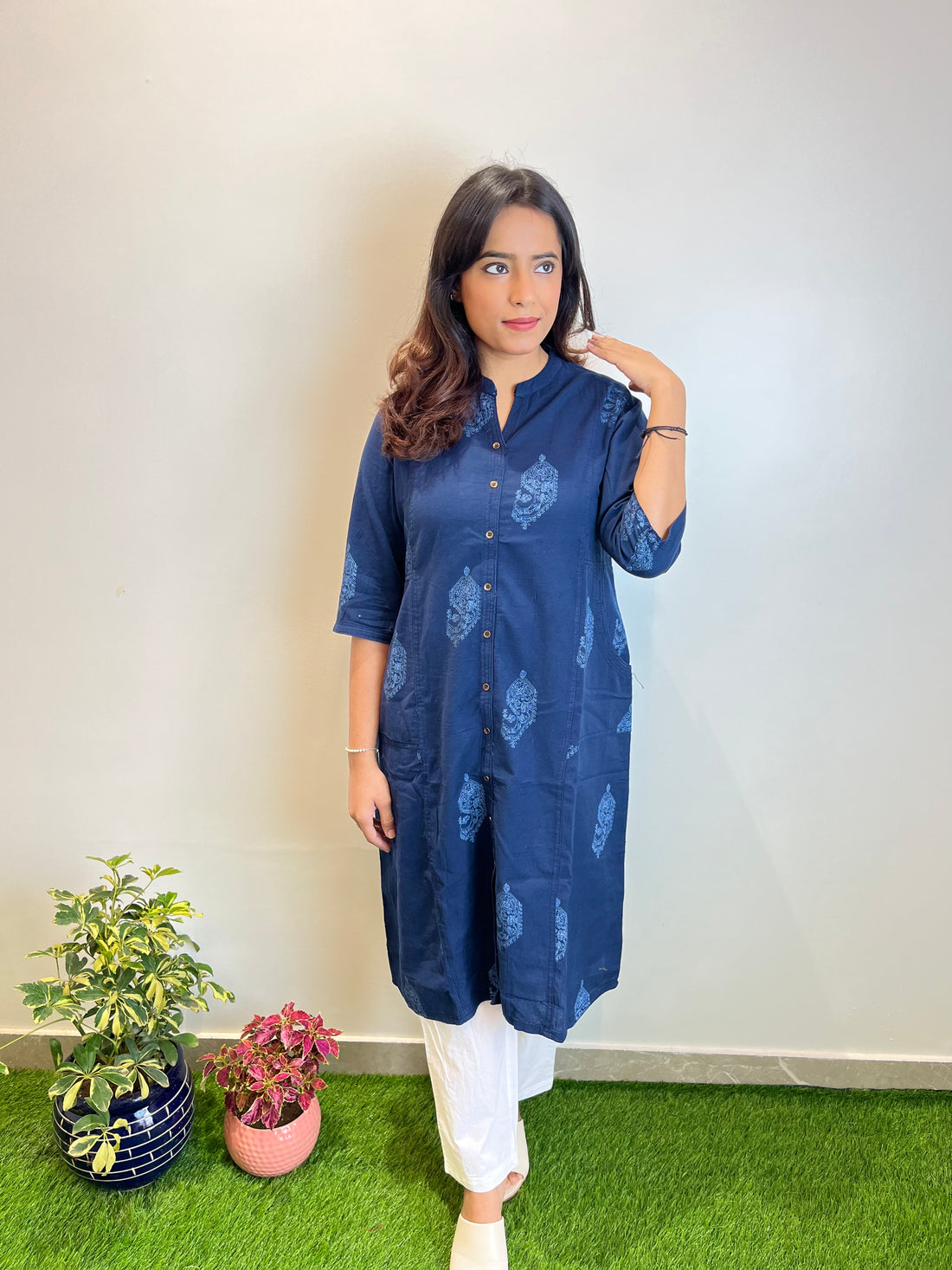 Royal Denim Kurti